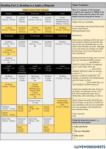 Reading Test 5 Part 2