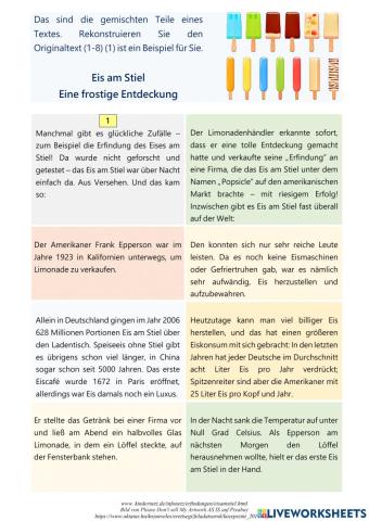 Wer hat das Eis am Stiel erfunden?