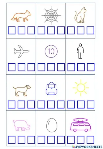 3 letter word spelling