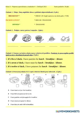 Explore Treetops 3 Test 4