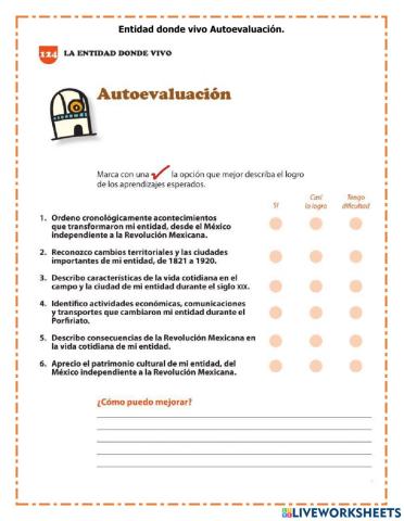 Autoevaluación pág. 125 EDV