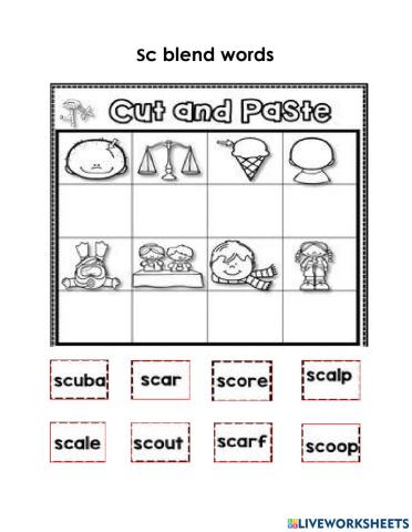 Sc blend words