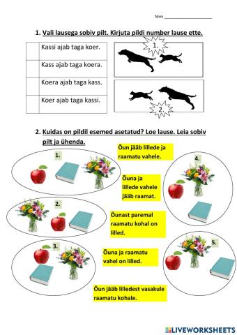 Kirjaliku lause mõistmine