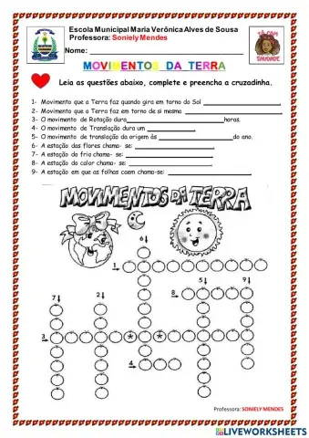 Os Movimentos da Terra