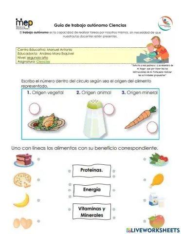Alimentos saludables