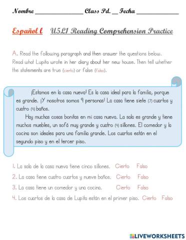 U5L1 Reading Comprehension Practice (04-27-2021)
