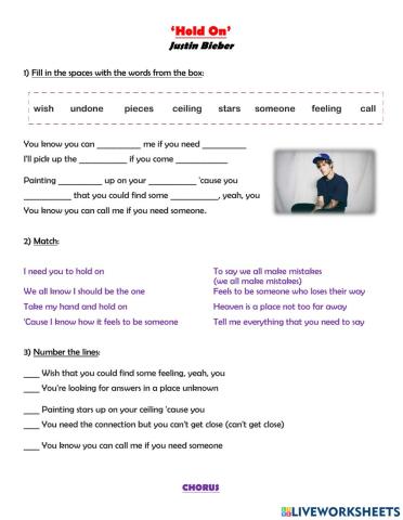 Hold On - Justin Bieber