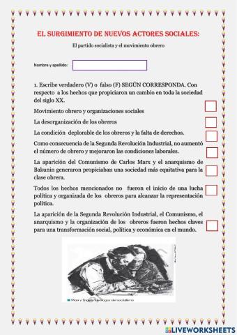 Nuevos actores sociales