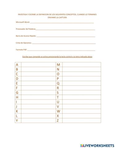 Controles de Microsoft Word