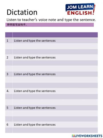 Spelling - Level 4 - Had a Picnic Phrases