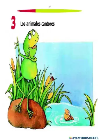 Los animales cantores