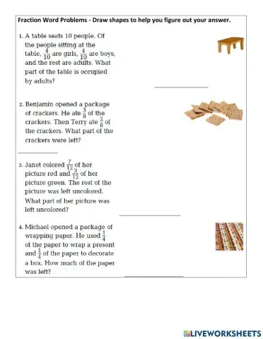 Fraction Word Problems