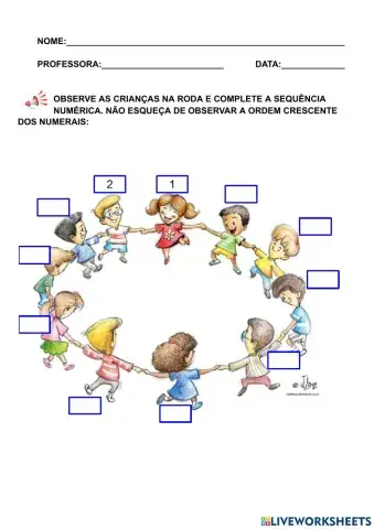 Sequencia de numerais