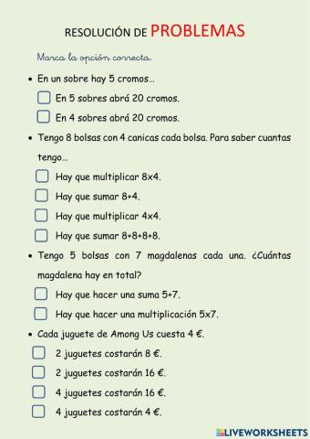 Resolución de problemas