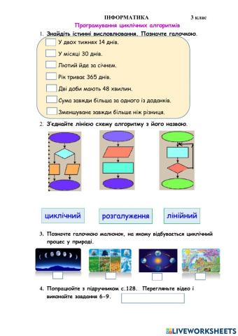 Циклічні алгоритми