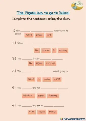 The Pigeon has to go to School