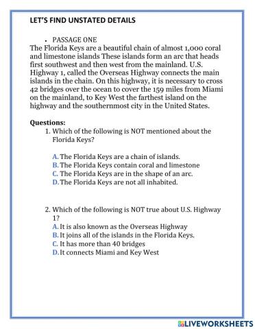 Find ustated details