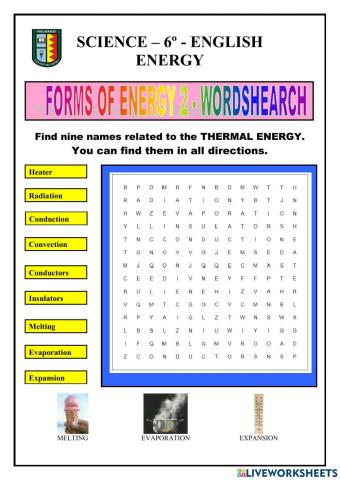 Energy: forms of energy 2