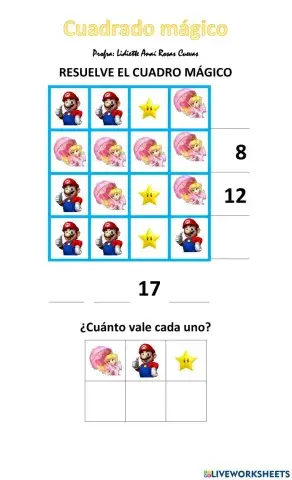 Jeroglífico matemático