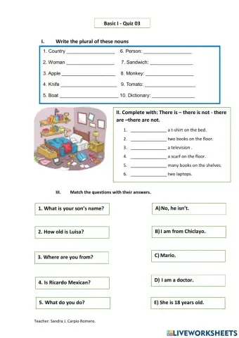 Plural , present continuous