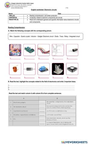 READING COMPREHENSION: Circuits