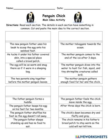 Lesson 21 Journeys Penguin Chick-Grade 2