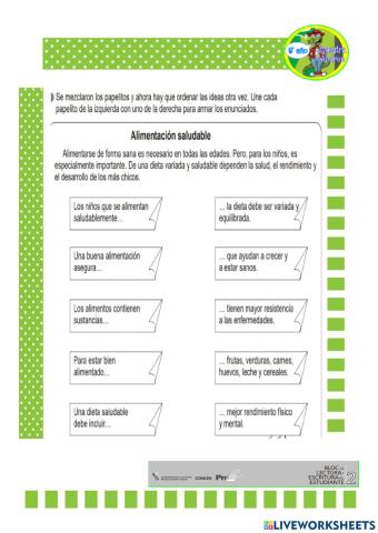 Alimentación saludable