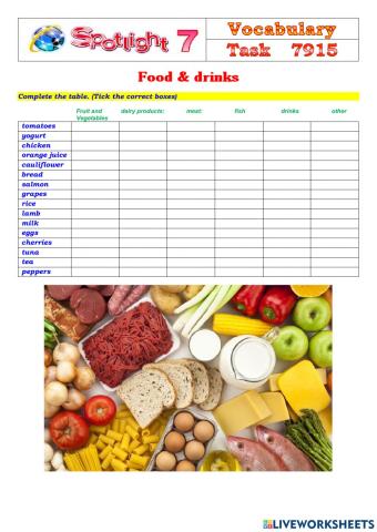 Spotlight 7 Task 7915