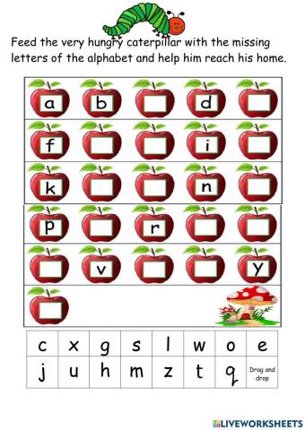 Missing lower case letters