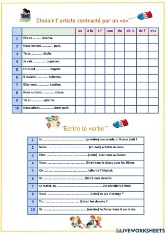 Exercices de révision