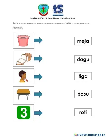 Kemahiran 5 : Perkataan KV+KV