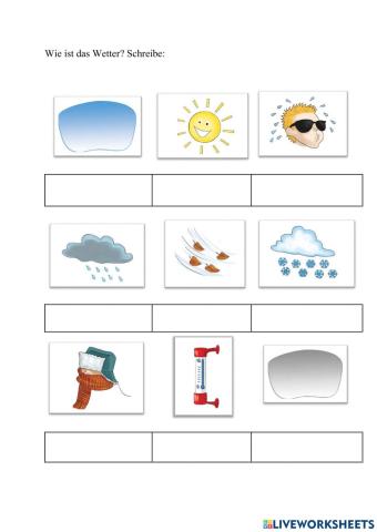 Wie ist das Wetter? Hallo Anna 3