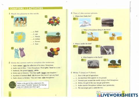 Reading Book: Persephone