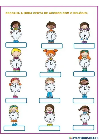 Escolha a hora certa