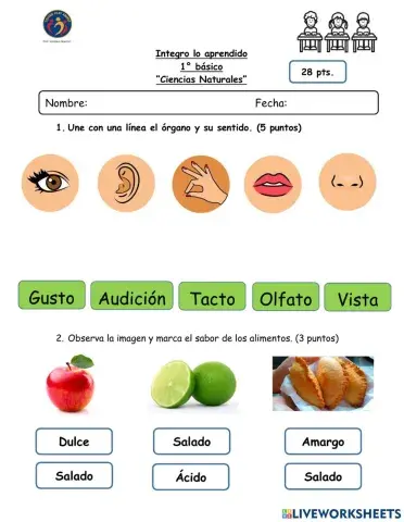 Integro lo aprendido Ciencias Naturales