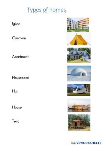 Types of homes