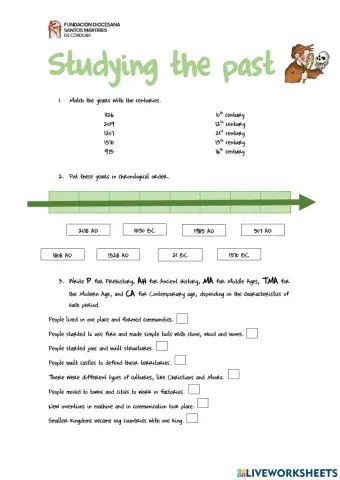 Unit 6 - Studying the past