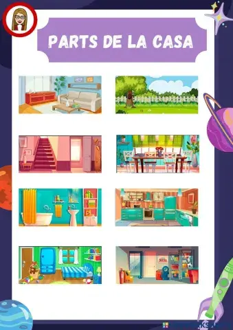 Vocabulari: parts de la casa