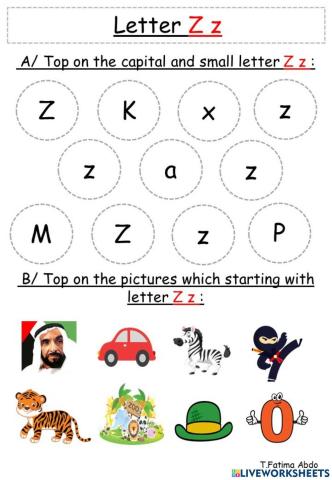 Letter Z
