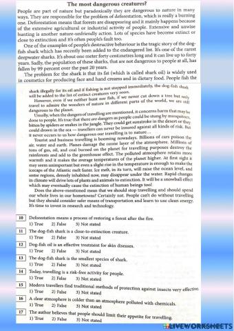 Unit 7.-Man and nature-.Level: Intermediate- Time:15 min