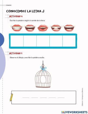 Actividad 4-5 letra J