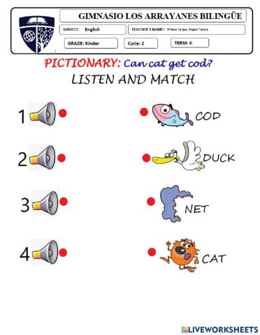 Can Cat Get Cod?