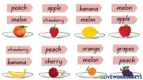 2nd Grade unit 9 fruit