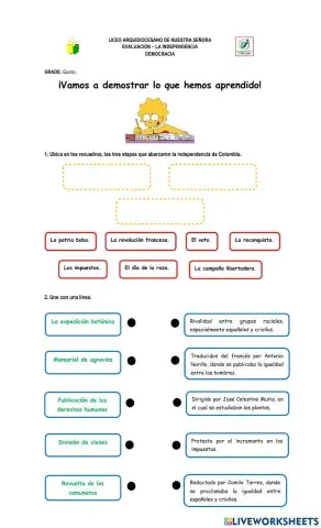 La independencia - causas internas