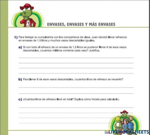 Envases, envases y más envases