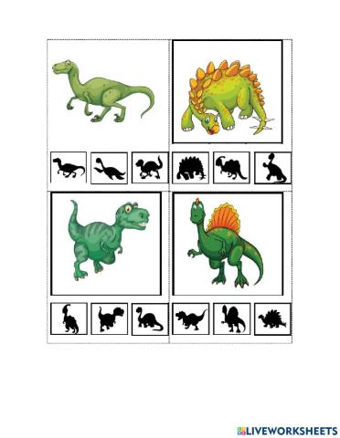 Relación de imágenes con la sombra
