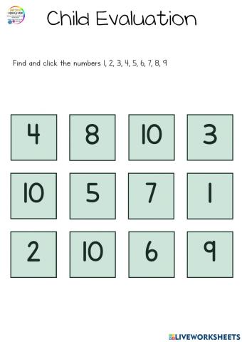 Maths Evaluation 1-9