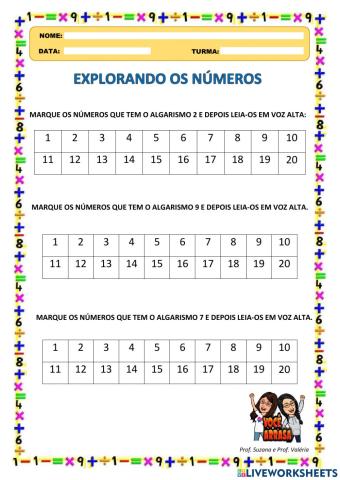 Explorando os Números