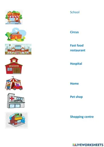 Places in my town Smart junior