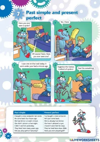 Present Perfect vs. Past Simple